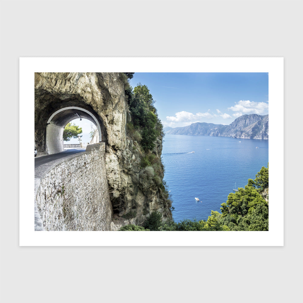 Alagút az Amalfi-parton