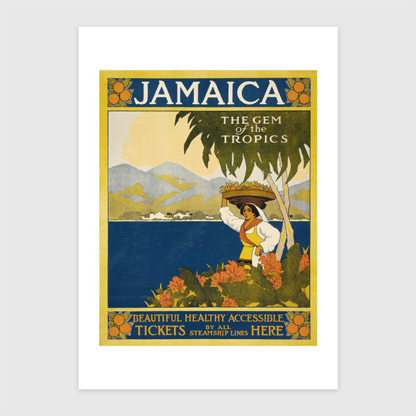 Jamaicai utazási poszter