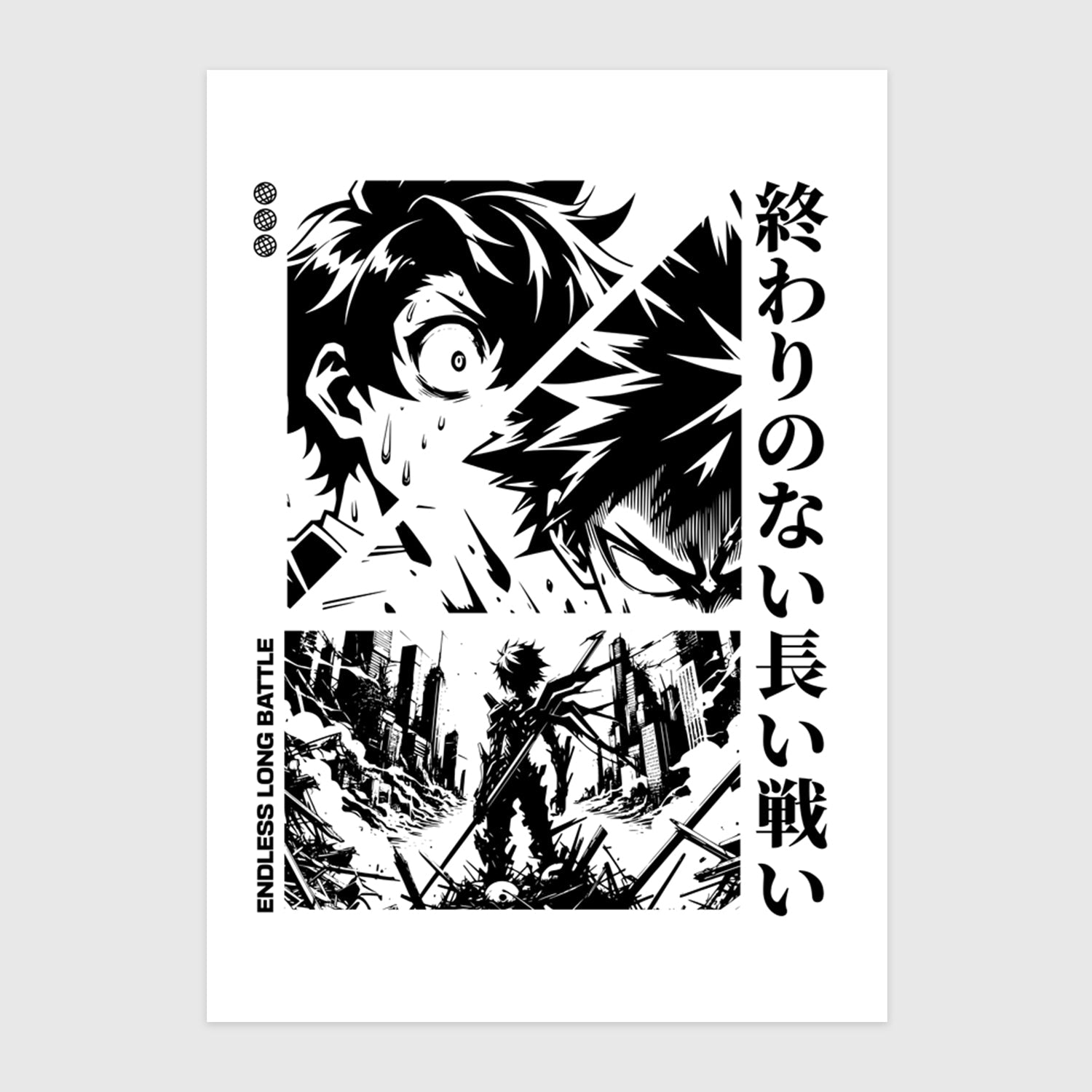 Hosszú Harc - Manga