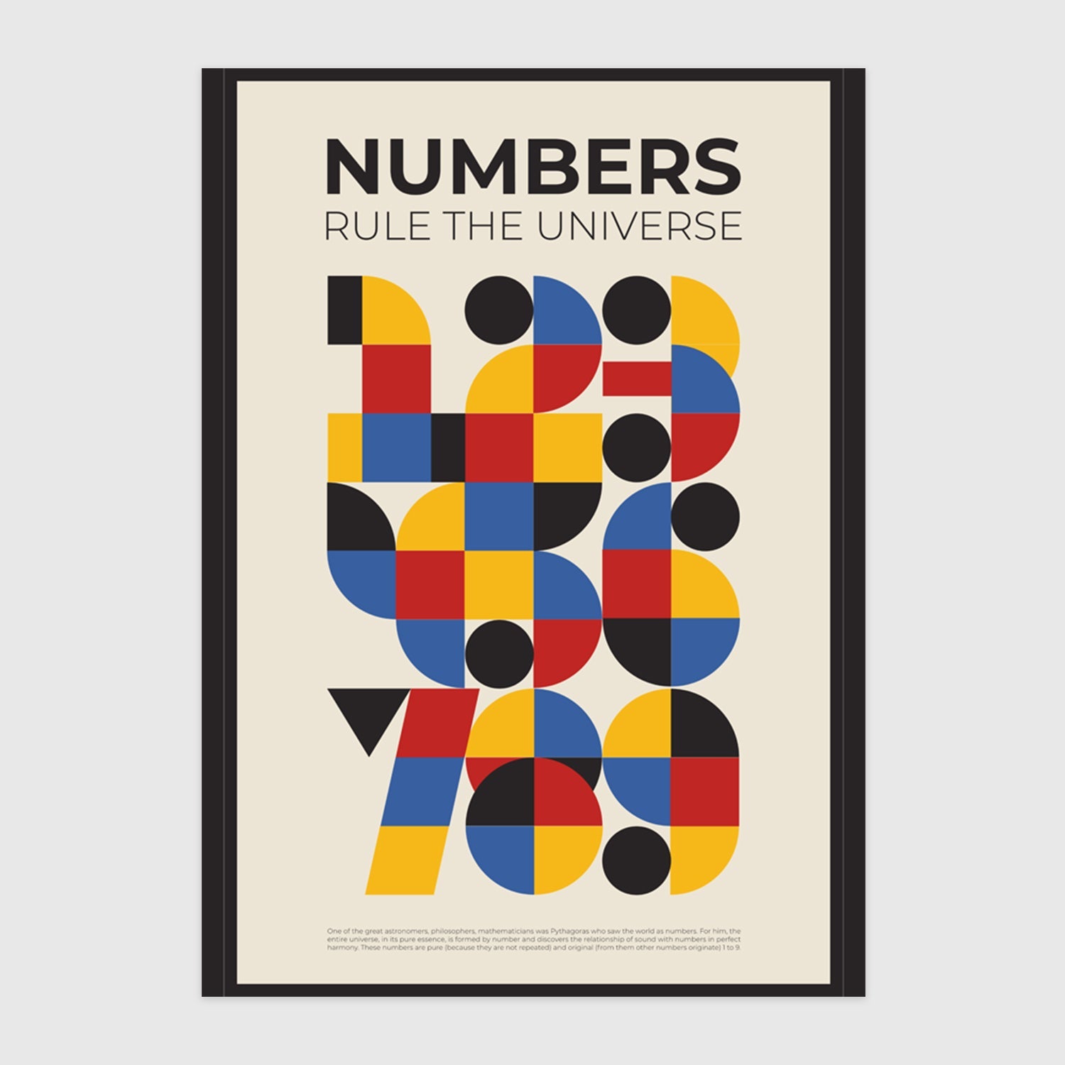 Numbers rule the Universe