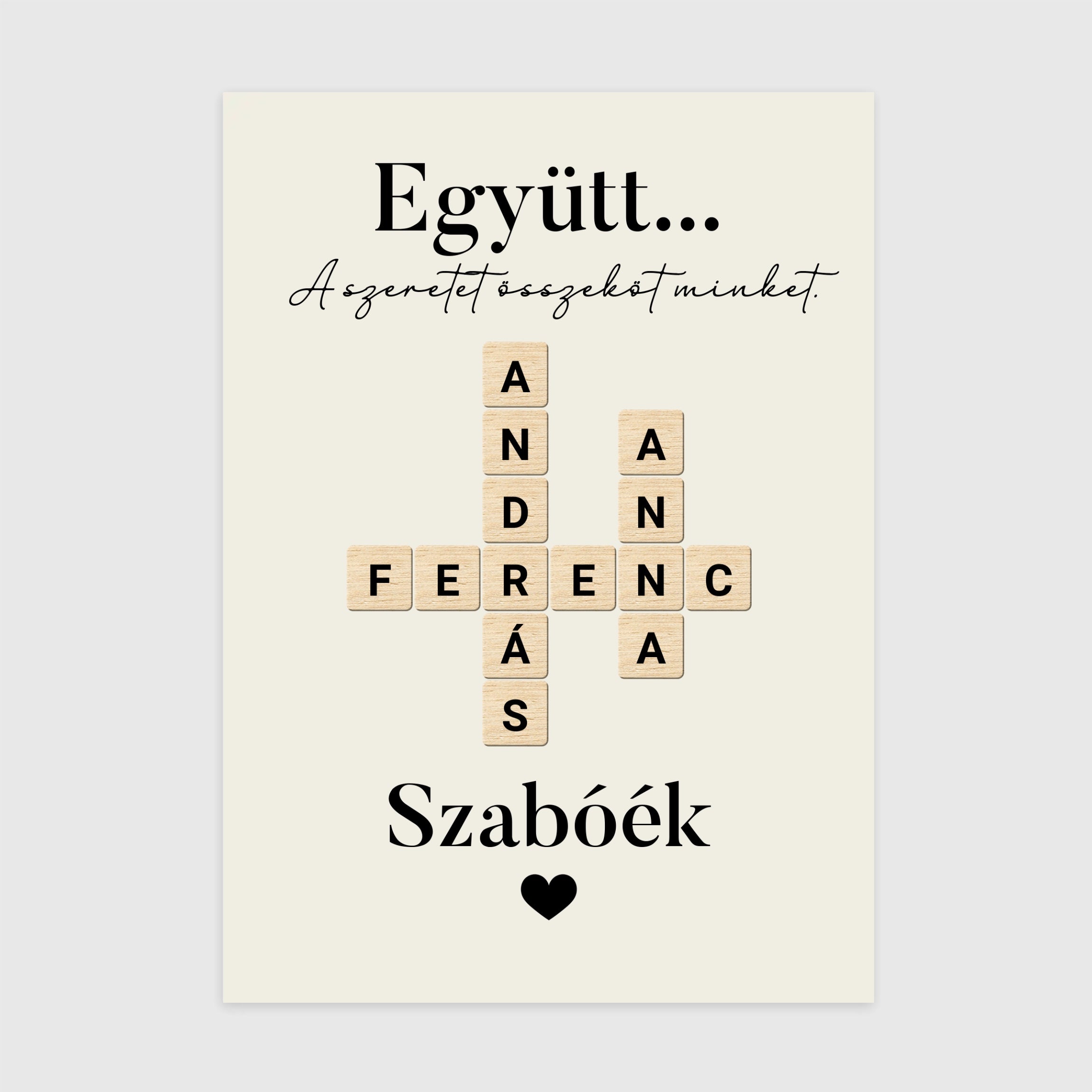 Együtt... (Szókirakó)