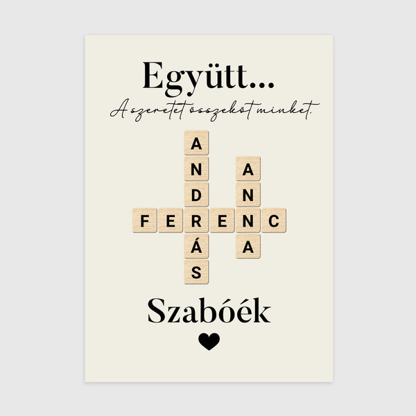 Együtt... (Szókirakó)